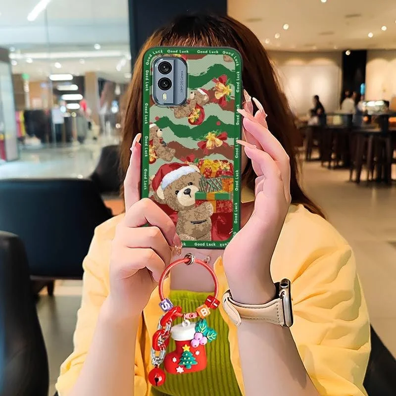 قاب گوشی سازگار با نوکیا X30، محافظ کارتونی ضد ضربه، مقاوم در برابر گرد و غبار، طرح گرافیتی، کاور نرم و پوشش کامل قاب گوشی سازگار با نوکیا X30، محافظ کارتونی ضد ضربه، مقاوم در برابر گرد و غبار، طرح گرافیتی، کاور نرم و پوشش کامل