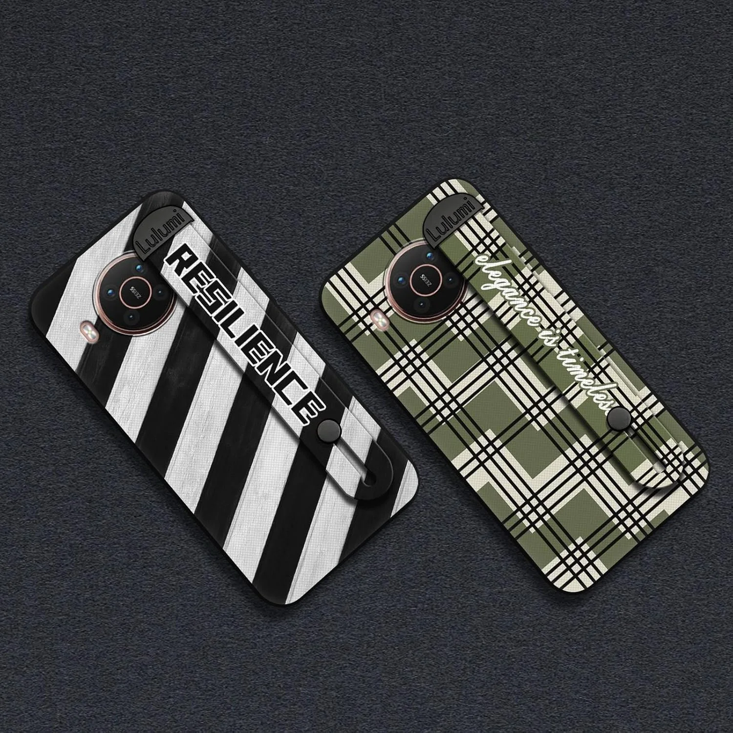 کاور گوشی موبایل Lulumi مناسب برای نوکیا X20/X10، ضد گرد و غبار، ضد ضربه، رنگ ساده، کاور محافظ گوشی، دارای استند، بادوام و دارای هولدر