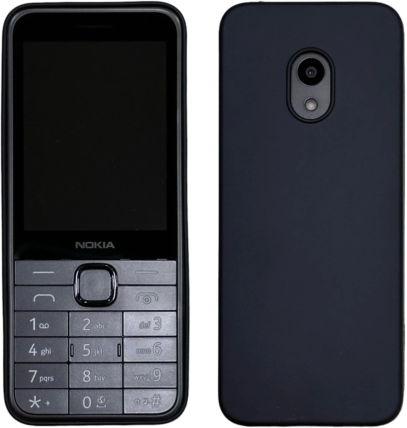 کاور پشتی سازگار با نوکیا 235 4G 2024 DS - مدل شماره: TA-1616 - (بسته 2 عددی) (NK2354G_PREMBLK)