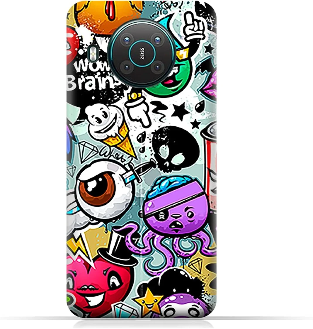کاور موبایل نوکیا X20 با طرح شخصیت های فانتزی TPU از AMC Design