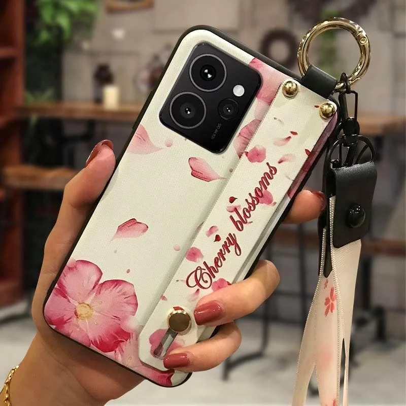 قاب گوشی سازگار با نوکیا HMD Skyline، محافظ بادوام ضد ضربه بند ضد گرد و غبار ضد ضربه طرح گل پوشش پشتی حلقه مقاوم در برابر خاک