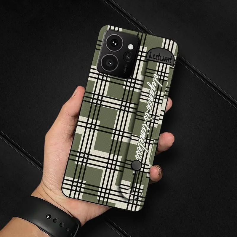 قاب گوشی سازگار با نوکیا HMD Skyline، طراحی محافظتی بادوام و با شخصیت، بند مچی ضد ضربه