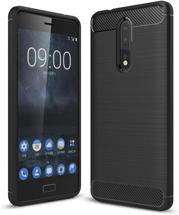 قاب گوشی نوکیا 8 NEKOYA، محافظ کامل نرم با قابلیت ضد خش و اثر انگشت + پوشش مقاوم در برابر خراش مناسب برای گوشی موبایل نوکیا 8