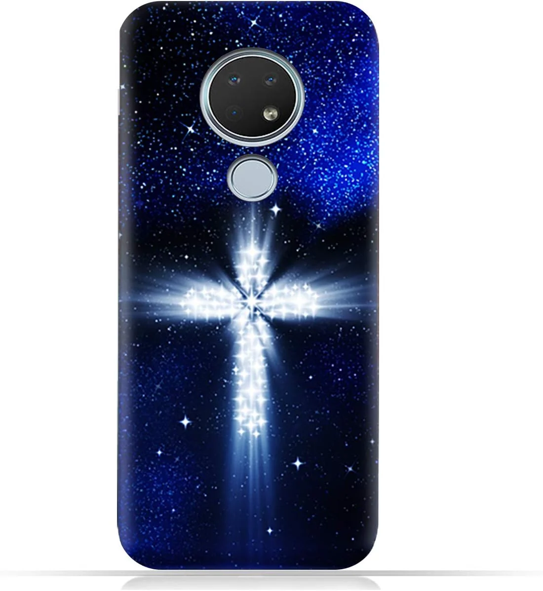 کاور موبایل نوکیا 6.2 از جنس TPU با طرح ضربدری