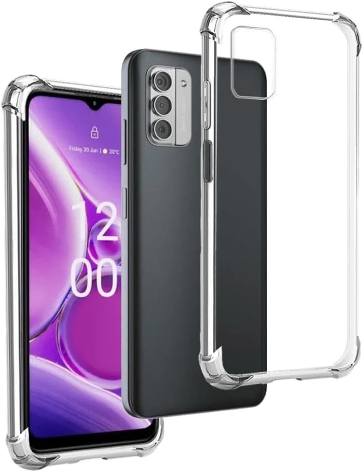 کاور ژله ای ضد ضربه REY برای نوکیا G42 5G، فوق العاده نازک 0.33 میلی متر، گوشه های تقویت شده، سیلیکون پلی یورتان ترموپلاستیک، استحکام و انعطاف پذیری بالا