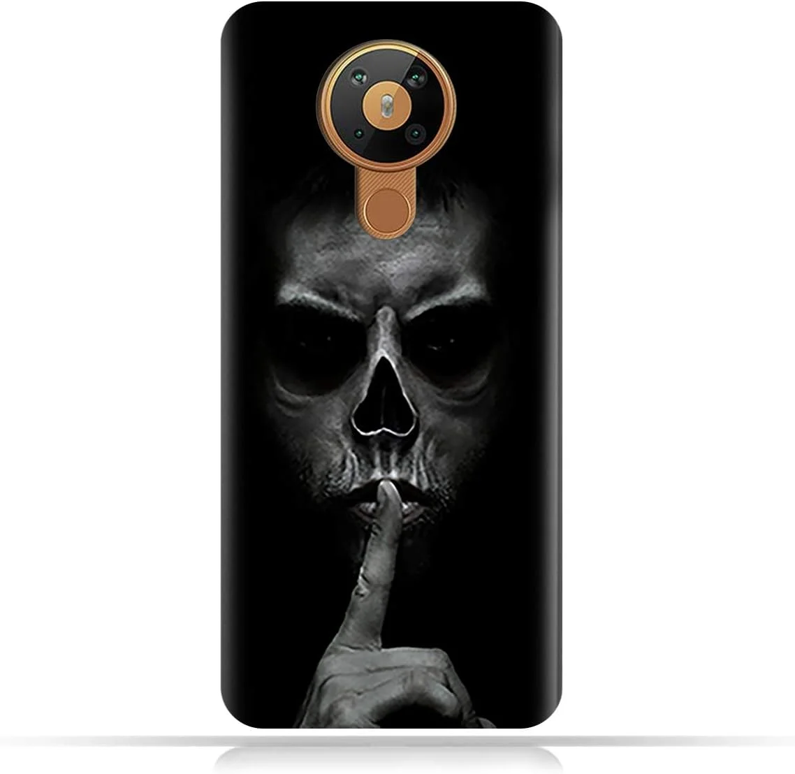 کاور محافظ گوشی موبایل نوکیا 5.3 مدل TPU طرح سکوت با اشاره