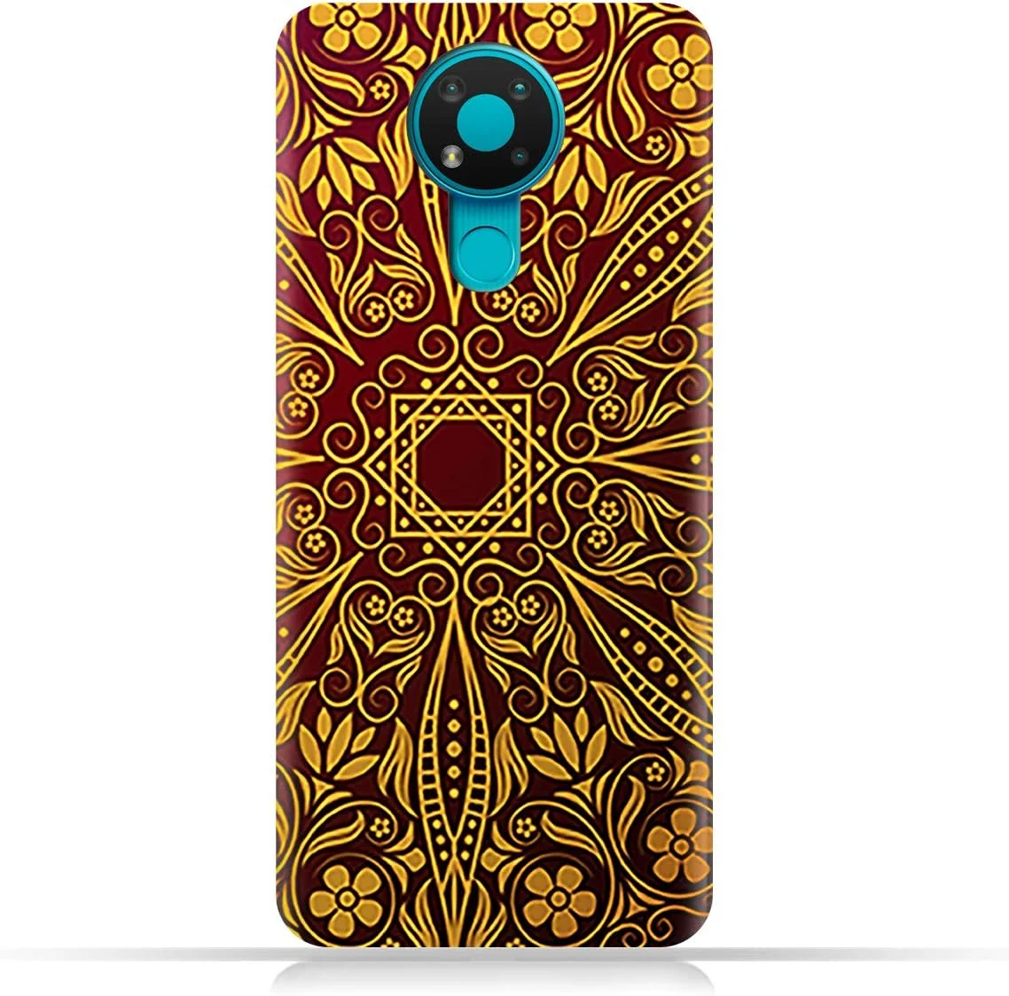 قاب محافظ گوشی موبایل نوکیا 3.4 مدل TPU با طرح گل