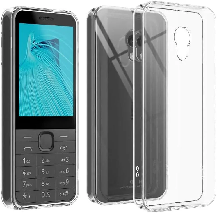 کاور محافظ اس دی تک برای نوکیا 235 4G 2024 [ژل شفاف] کاور نرم شفاف ممتاز [سیلیکونی TPU] [بامپر]