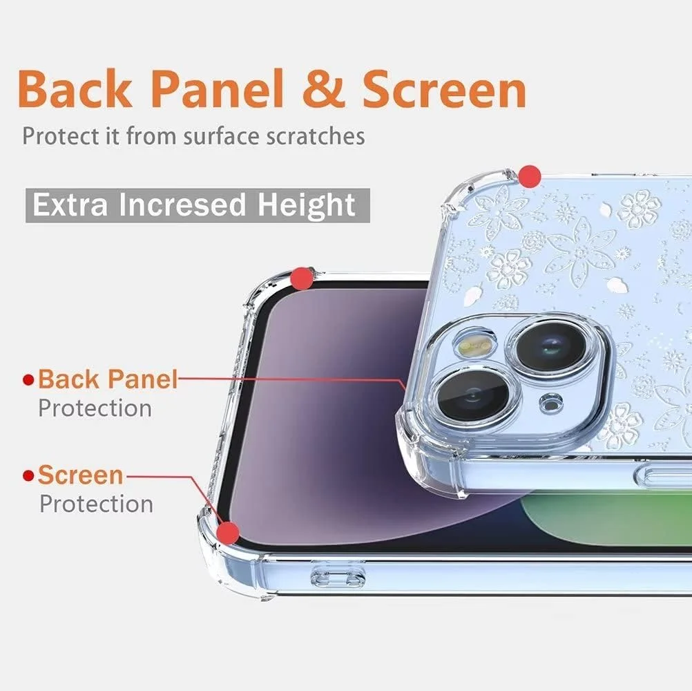 کاور گوشی موبایل SEAHAI برای نوکیا X10 / نوکیا X20، طرح های رنگارنگ زیبا، باریک، ضد ضربه، TPU شفاف، کاور سیلیکونی نرم رنگی - حمل آسان