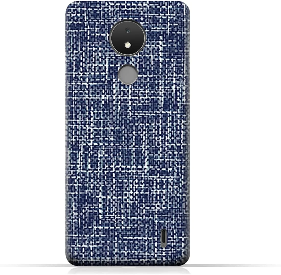 کاور محافظ گوشی نوکیا C21 مدل AMC Design با طرح بافت پارچه ای