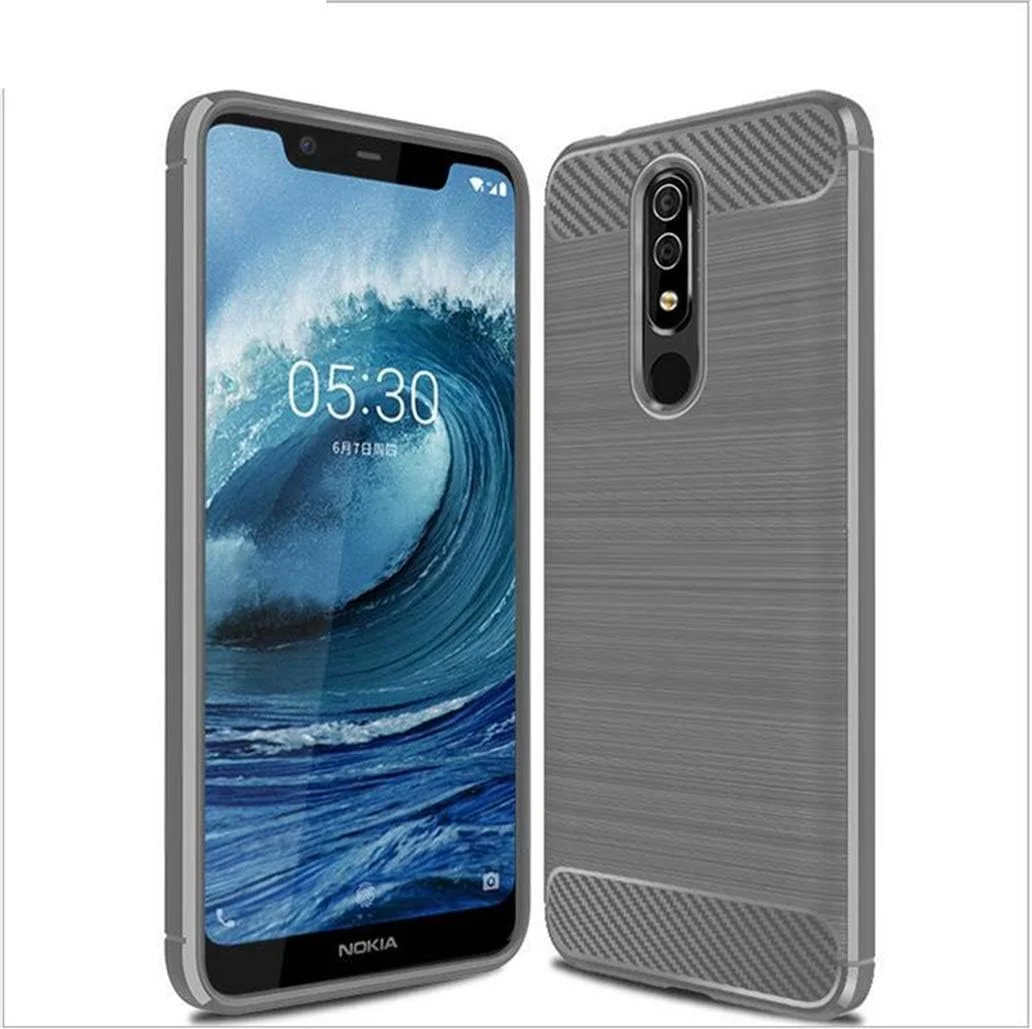 کاور محافظ گوشی نوکیا 5.1 پلاس، محافظ نرم و کامل، ضد خش و اثر انگشت، مقاوم در برابر خراش، مناسب برای گوشی موبایل نوکیا 5.1 پلاس