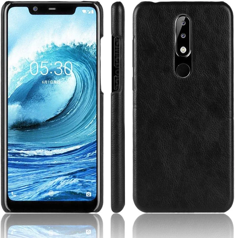 قاب گوشی موبایل Manyip NOKIA 5.1 PLUS مدل محافظ ناهموار 360 درجه محافظت از گوشی شما با روکش چرمی برای NOKIA 5.1 PLUS