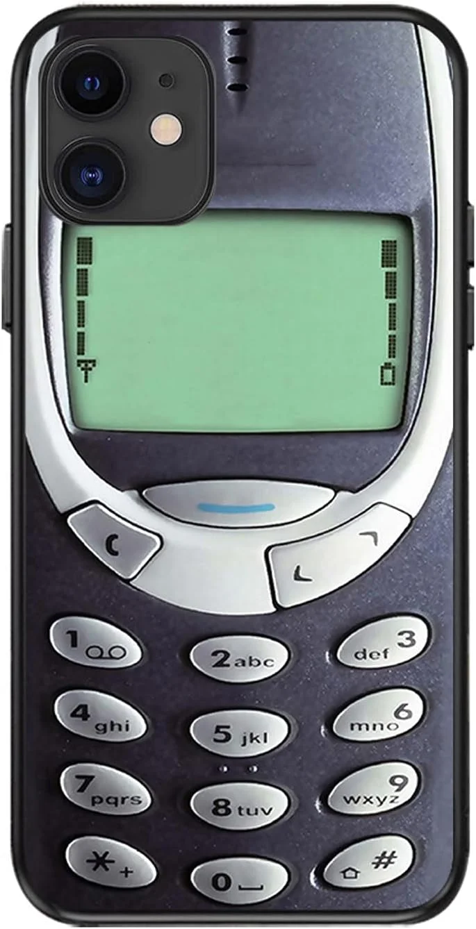 قاب گوشی آیفون 13 مینی، طرح کارتونی سه بعدی بامزه و فانتزی، سیلیکونی نرم، شیک و با طراحی نوکیا، مناسب برای خانم های با سلیقه و آقایان مدرن (نوکیا)