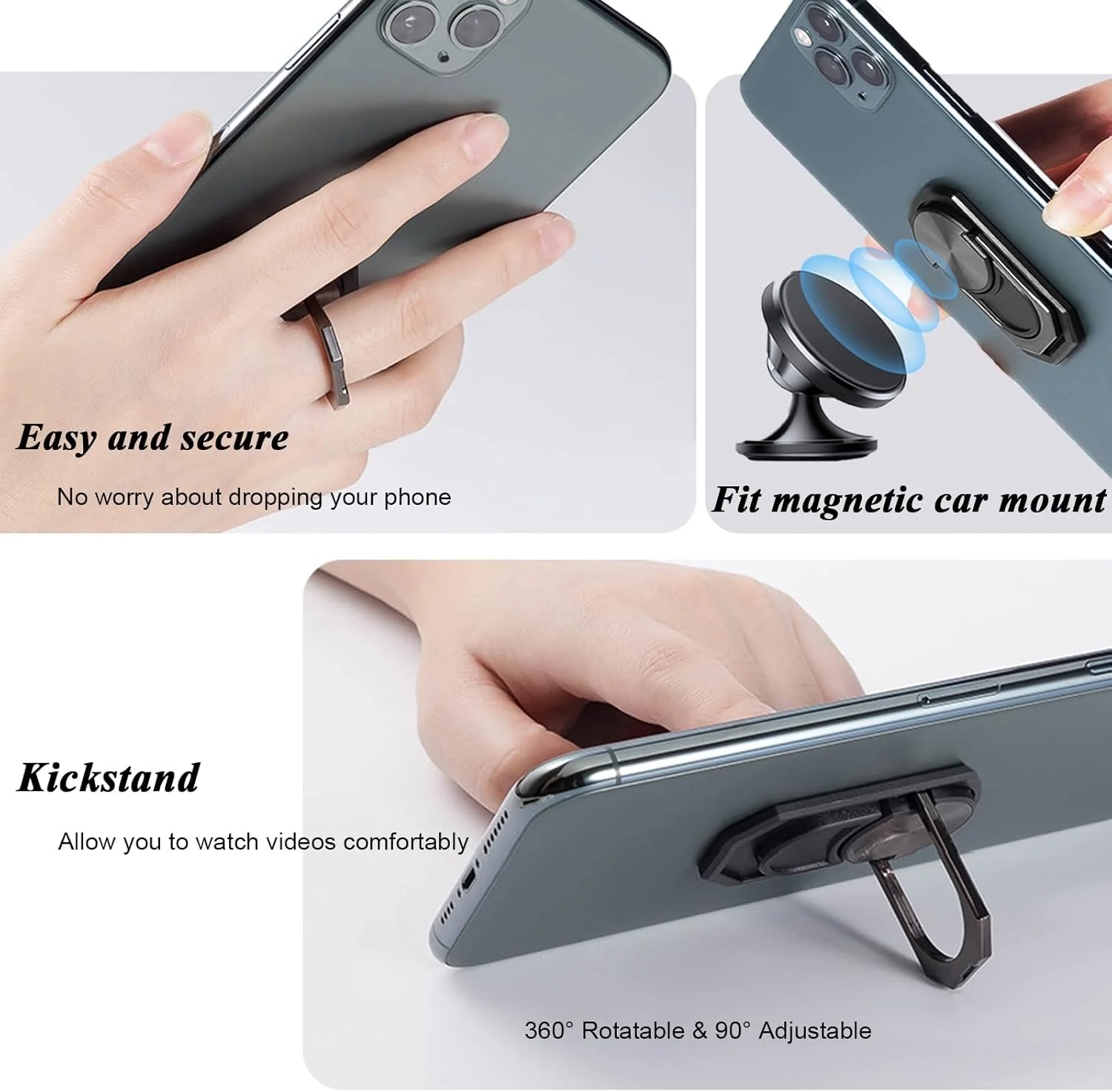 قاب محافظ اساکموت طراحی شده برای نوکیا 3210 2024 (2.4 اینچ) + بند گردنی و دوشی قابل تنظیم، بند مچی نرم و حلقه انگشتی با استند قاب محافظ اساکموت طراحی شده برای نوکیا 3210 2024 (2.4 اینچ) + بند گردنی و دوشی قابل تنظیم، بند مچی نرم و حلقه انگشتی با استند