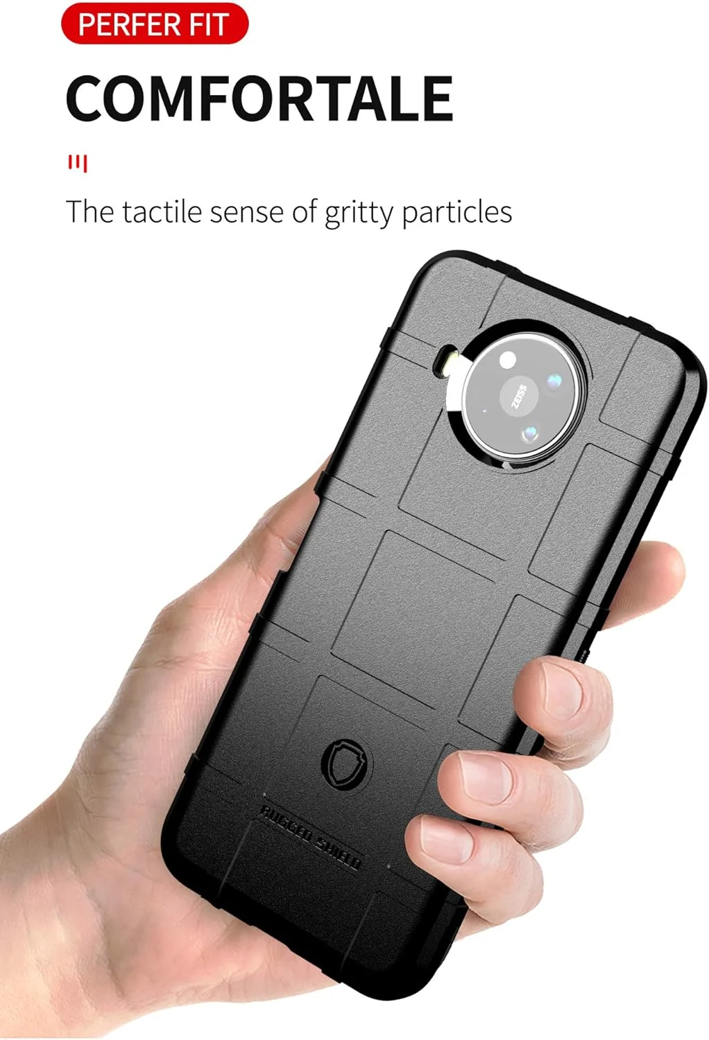 کاور محافظ گوشی نوکیا 8.3 5G مدل ZYZX، ضد ضربه و مقاوم، محافظت کامل از بدنه، بامپر TPU بسیار قوی، محافظت در برابر افتادن، پوشش مقاوم برای نوکیا 8.3 5G رنگ آبی