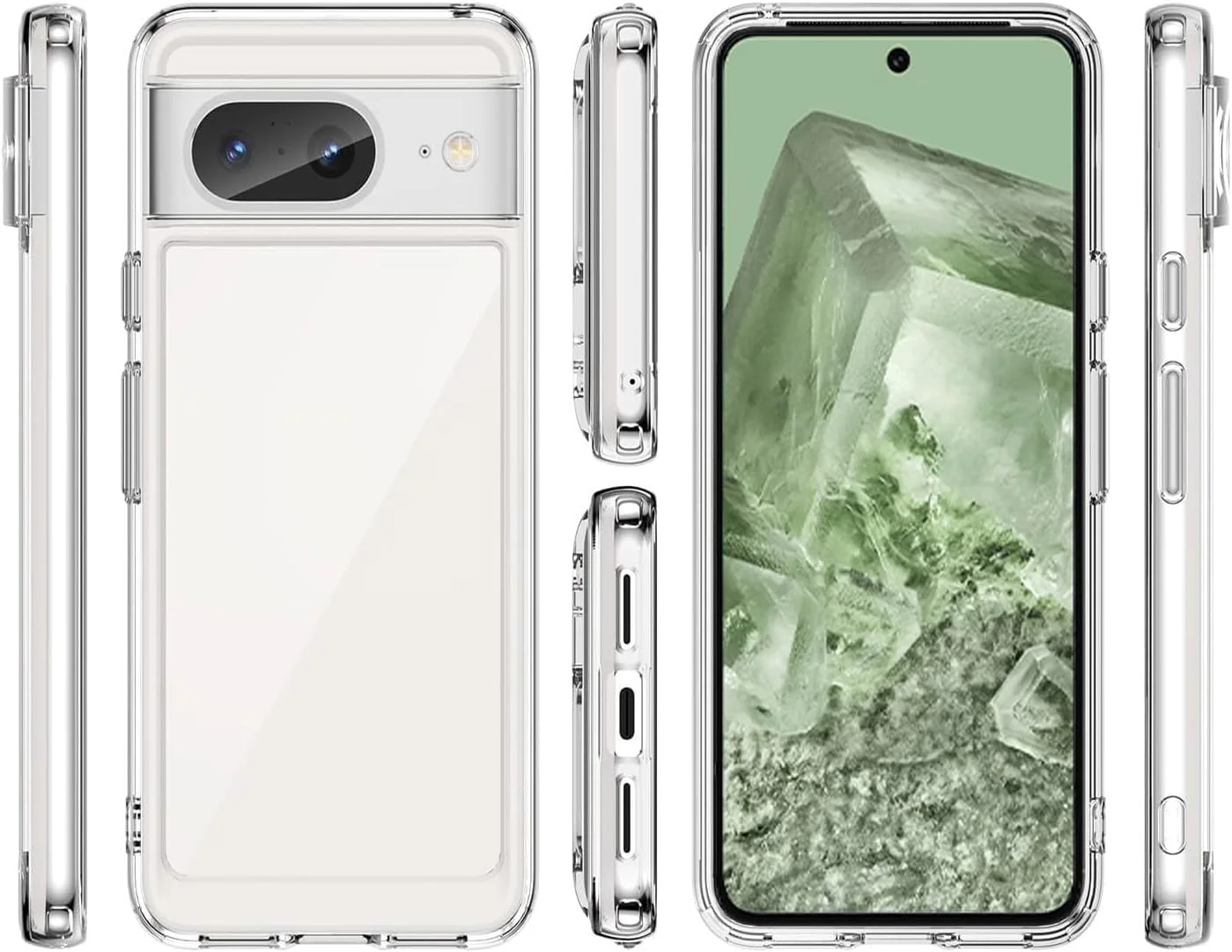 کاور ژله ای نازک و نرم سیلیکونی مدل KP TECHNOLOGY مناسب برای گوشی گوگل Pixel 8 (شفاف)