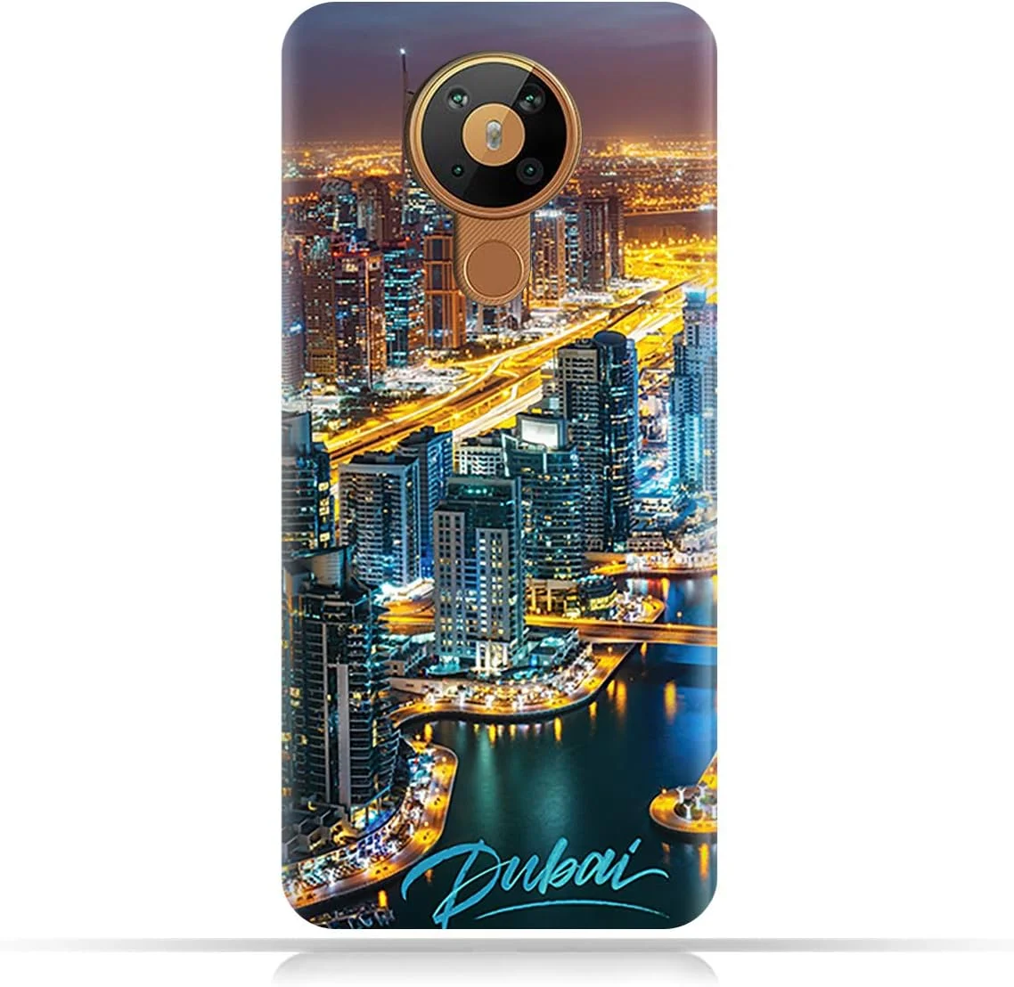 کاور محافظ گوشی موبایل نوکیا 5.3 طرح مارینا دبی، برند AMC Design، جنس TPU