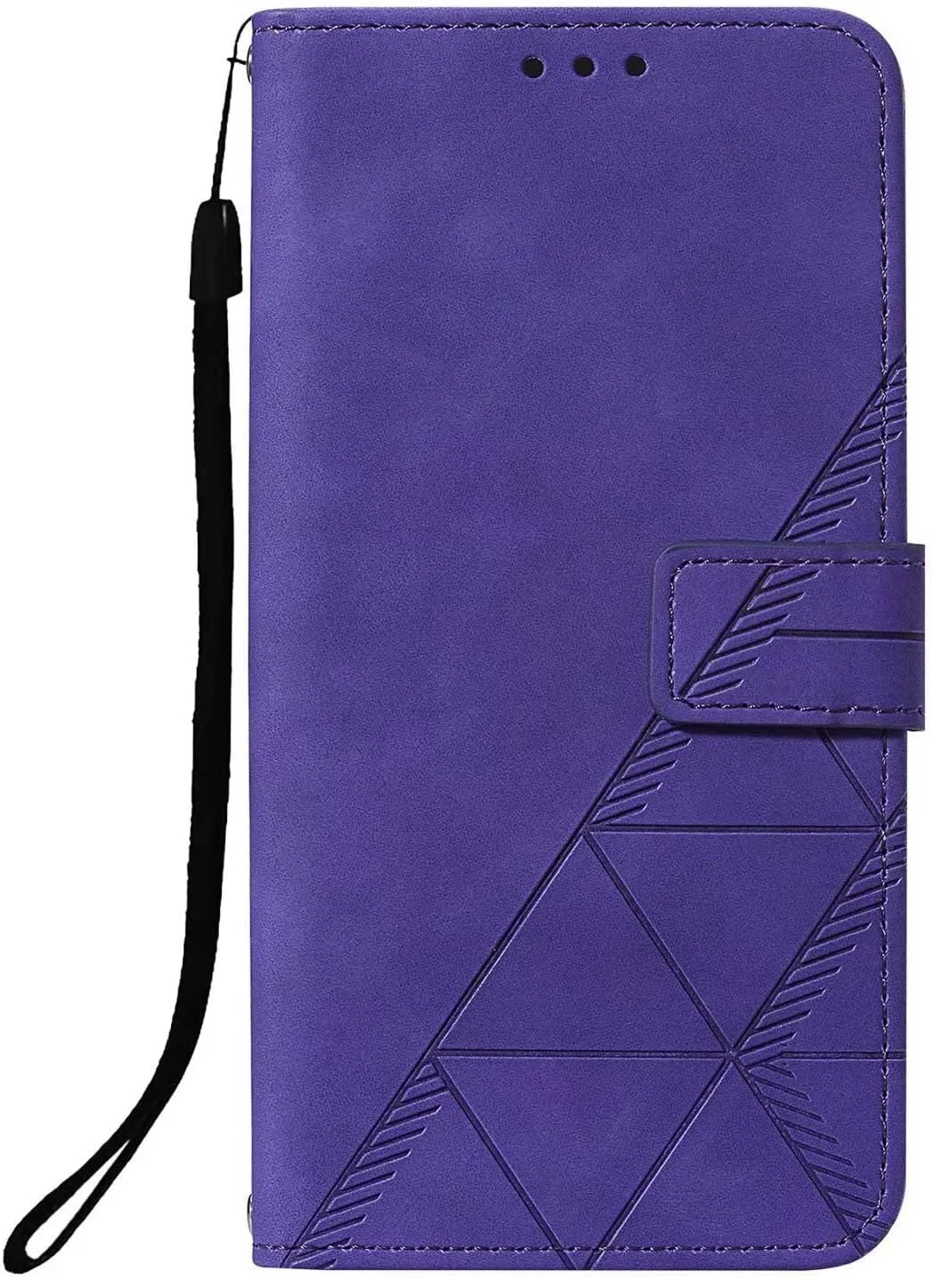 کاور گوشی RanTuo برای نوکیا XR30، دارای جای کارت، پایه نگهدارنده، TPU + چرم PU، کاور تاشو برای نوکیا XR30 (بنفش)