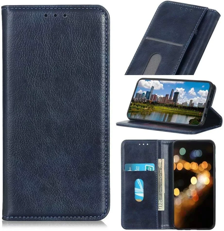 کاور گوشی RanTuo برای نوکیا 7.3، دارای جای کارت، پایه نگهدارنده، TPU + چرم PU، کاور محافظ تاشو برای نوکیا 7.3 (آبی) کاور گوشی RanTuo برای نوکیا 7.3، دارای جای کارت، پایه نگهدارنده، TPU + چرم PU، کاور محافظ تاشو برای نوکیا 7.3 (آبی)