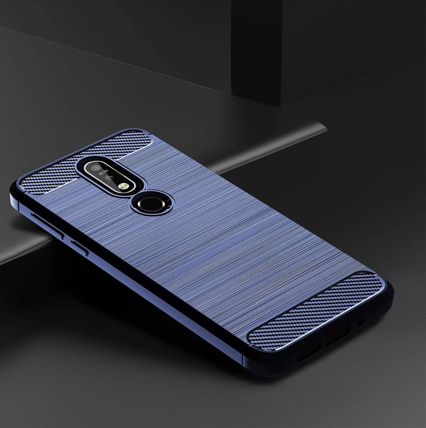 قاب محافظ گوشی نوکیا 7.1، با پوشش کامل، ضد خش و ضد اثر انگشت، مناسب برای گوشی موبایل نوکیا 7.1