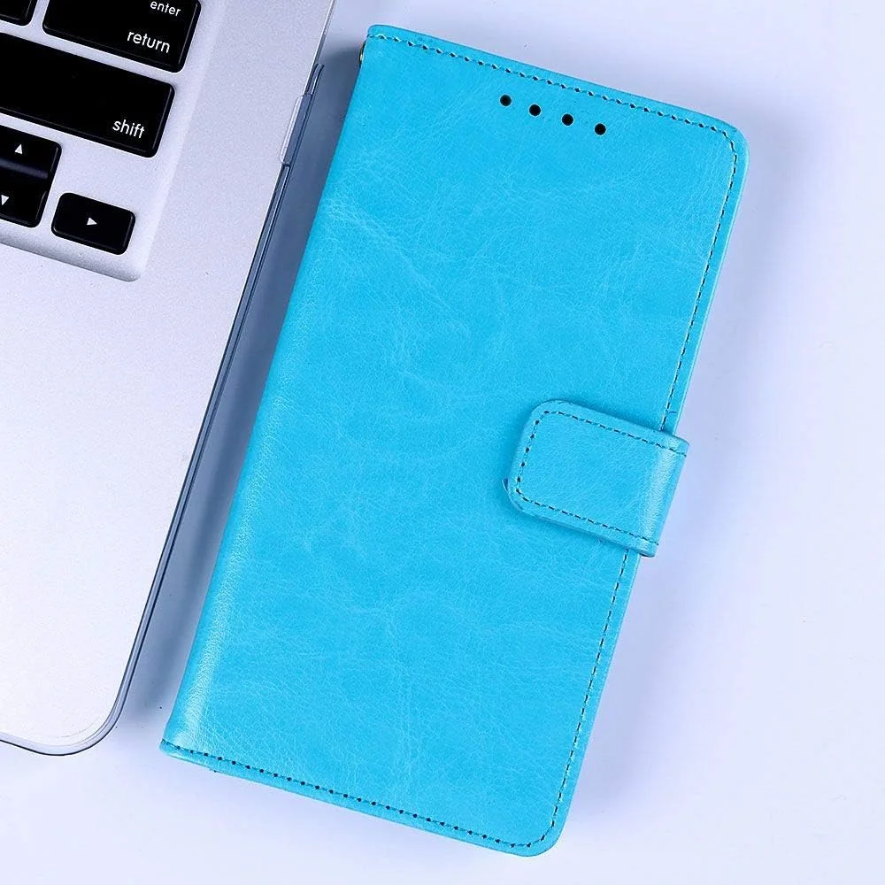 کاور گوشی برای نوکیا 5، کیف پول چرمی نرم با جای کارت، پایه نگهدارنده و بست مغناطیسی، کاور چرمی نوکیا 5