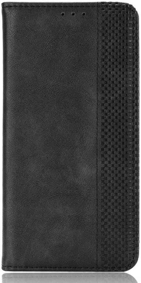 کاور گوشی RanTuo برای نوکیا C01 Plus، دارای جای کارت، پایه نگهدارنده، TPU + چرم PU، کاور محافظ تاشو برای نوکیا C01 Plus. (مشکی)