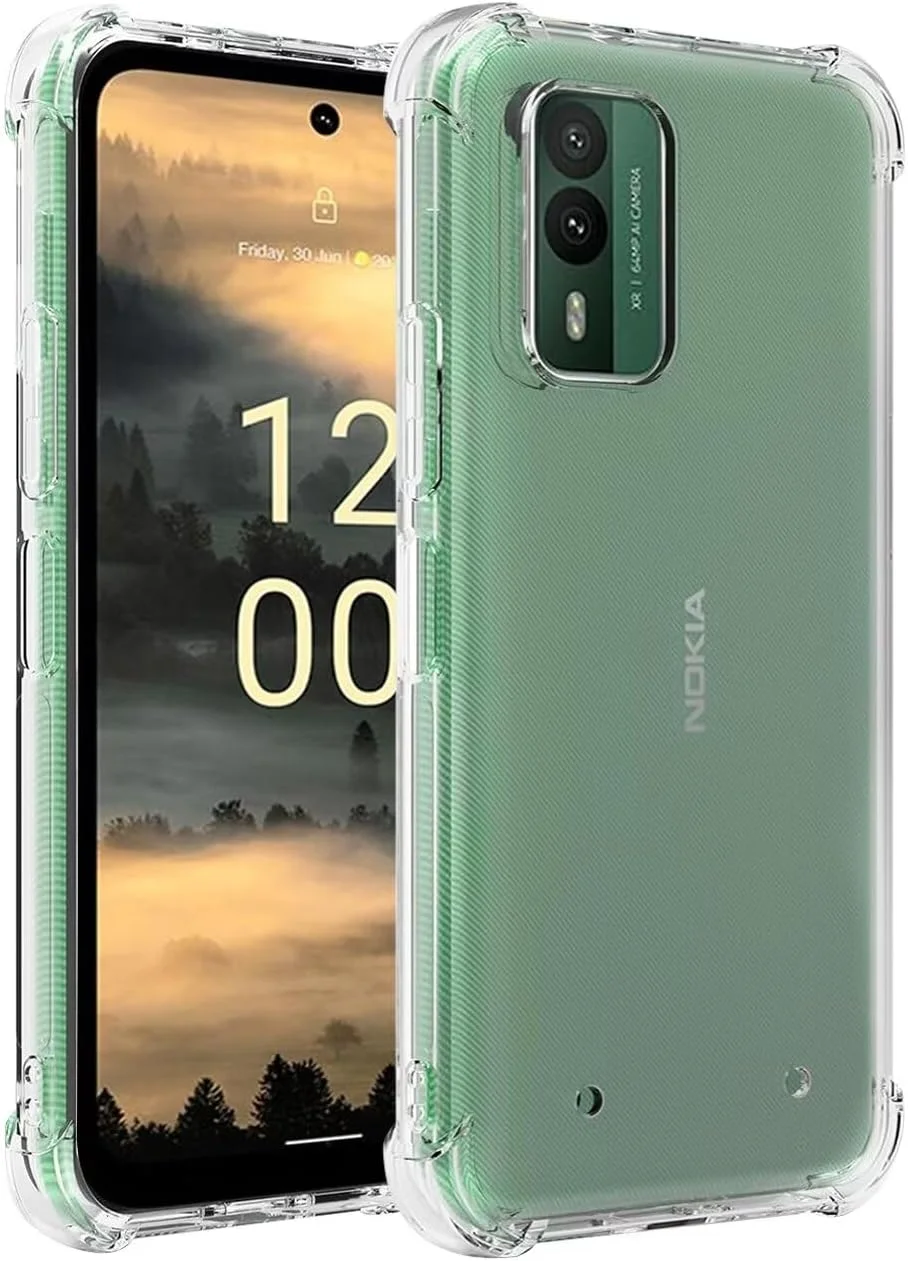 کاور محافظ گوشی نوکیا XR21، کاور زیبا نوکیا XR 21، کاور سیلیکونی ژله ای TPU انعطاف پذیر و شفاف برای گوشی نوکیا XR21 5G کاور محافظ گوشی نوکیا XR21، کاور زیبا نوکیا XR 21، کاور سیلیکونی ژله ای TPU انعطاف پذیر و شفاف برای گوشی نوکیا XR21 5G