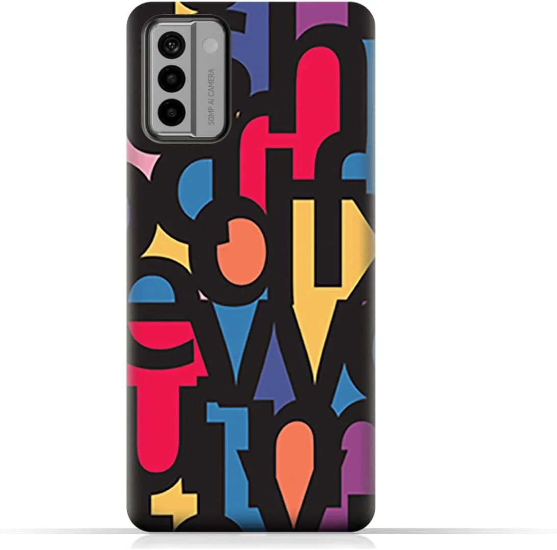 کاور محافظ گوشی نوکیا G22 مدل AMC Design TPU با طرح فونت های انتزاعی کاور محافظ گوشی نوکیا G22 مدل AMC Design TPU با طرح فونت های انتزاعی