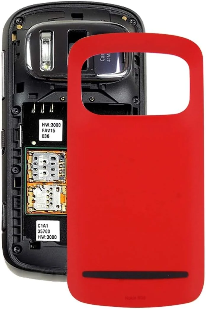درب پشت باتری PureView برای نوکیا 808 (قرمز)