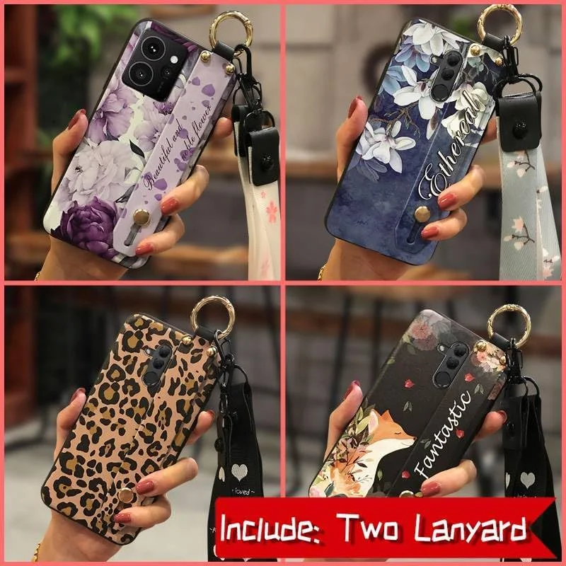 قاب گوشی سازگار با نوکیا HMD Skyline، بند مچی حلقه ای ضد ضربه، ضد گرد و غبار، ضد کوبش، طرح گل، کاور پشتی نرم سیلیکونی قاب گوشی سازگار با نوکیا HMD Skyline، بند مچی حلقه ای ضد ضربه، ضد گرد و غبار، ضد کوبش، طرح گل، کاور پشتی نرم سیلیکونی