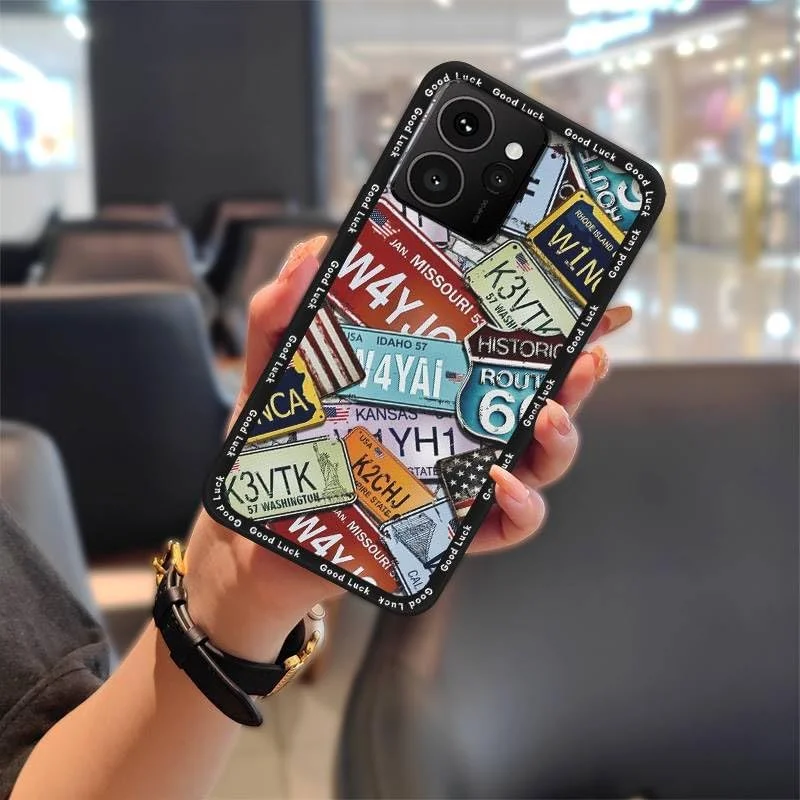 قاب گوشی سازگار با نوکیا HMD Skyline، قاب محافظ نرم و ضد ضربه با طرح کارتونی، پوشش کامل TPU سیلیکونی ضد گرد و غبار