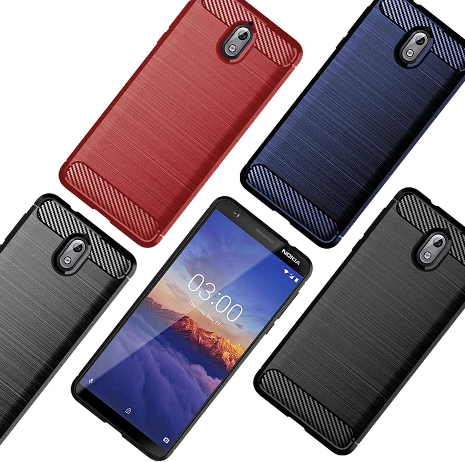 کاور محافظ نرم و ضد خش و اثر انگشت گوشی نوکیا 3.1 - محافظ کامل