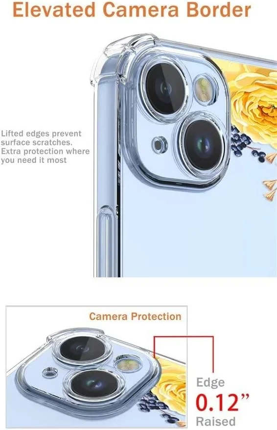 قاب گوشی برای نوکیا G22، باریک، TPU، طرح گل، محافظ ضد افتادن شفاف، سازگار با نوکیا G22، گل ها قاب گوشی برای نوکیا G22، باریک، TPU، طرح گل، محافظ ضد افتادن شفاف، سازگار با نوکیا G22، گل ها