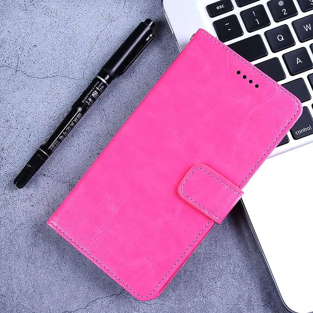 کاور گوشی برای نوکیا 6.1، کیف پول چرمی تاشو نرم با جای کارت، پایه نگهدارنده و بست مغناطیسی، کاور چرمی نوکیا 6.1