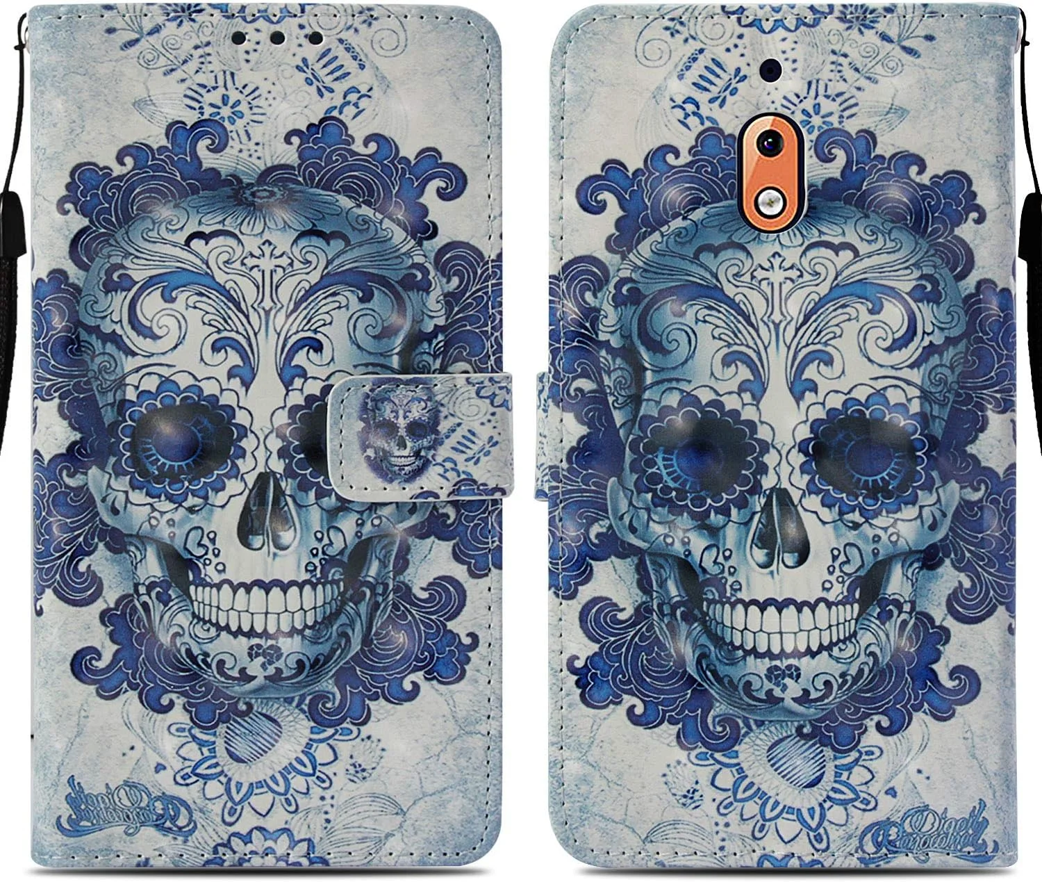 کاور گوشی نوکیا 2.1 مدل MRSTER، کیف پول محافظ چرمی PU با طرح سه بعدی برای نوکیا 2.1 2018