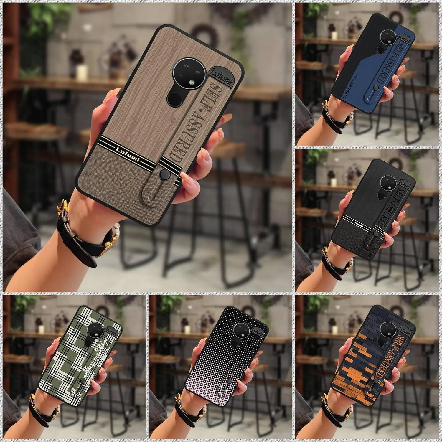 کاور گوشی موبایل مناسب برای نوکیا 6.2/7.2، محافظ موبایل مقاوم در برابر ضربه و گرد و غبار، دارای استند، بند مچی، محافظ گوشی، کاور نرم سیلیکونی بادوام کاور گوشی موبایل مناسب برای نوکیا 6.2/7.2، محافظ موبایل مقاوم در برابر ضربه و گرد و غبار، دارای استند، بند مچی، محافظ گوشی، کاور نرم سیلیکونی بادوام