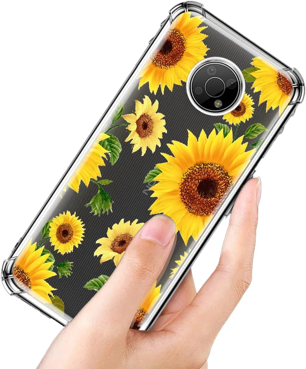 (3-تایی) کاور محافظ گوشی نوکیا G300، جنس TPU نرم و شفاف، مقاوم در برابر خط و خش، ضربه گیر سیلیکونی، ضد ضربه، مناسب برای نوکیا G300 5G / نوکیا N1374DL (2021)، طرح گل (3-تایی) کاور محافظ گوشی نوکیا G300، جنس TPU نرم و شفاف، مقاوم در برابر خط و خش، ضربه گیر سیلیکونی، ضد ضربه، مناسب برای نوکیا G300 5G / نوکیا N1374DL (2021)، طرح گل