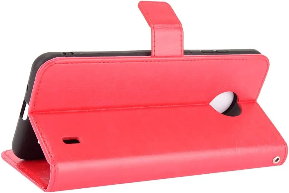 کیف محافظ گوشی نوکیا C10، کیف پول تاشو نوکیا C10، طراحی دارای چندین جای کارت (قرمز) کیف محافظ گوشی نوکیا C10، کیف پول تاشو نوکیا C10، طراحی دارای چندین جای کارت (قرمز)