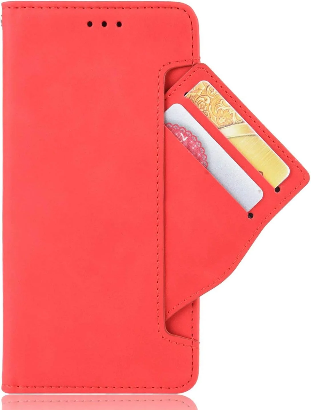 کاور گوشی RanTuo برای نوکیا 1.4، دارای جای کارت، پایه نگهدارنده، TPU + چرم PU، کاور محافظ تاشو برای نوکیا 1.4 (قرمز) کاور گوشی RanTuo برای نوکیا 1.4، دارای جای کارت، پایه نگهدارنده، TPU + چرم PU، کاور محافظ تاشو برای نوکیا 1.4 (قرمز)