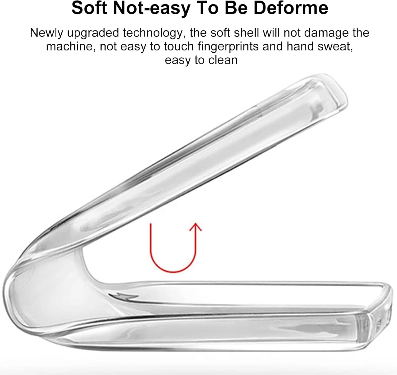 قاب گوشی SHIHUI مدل TPU مناسب برای نوکیا XR21 (مشکی)