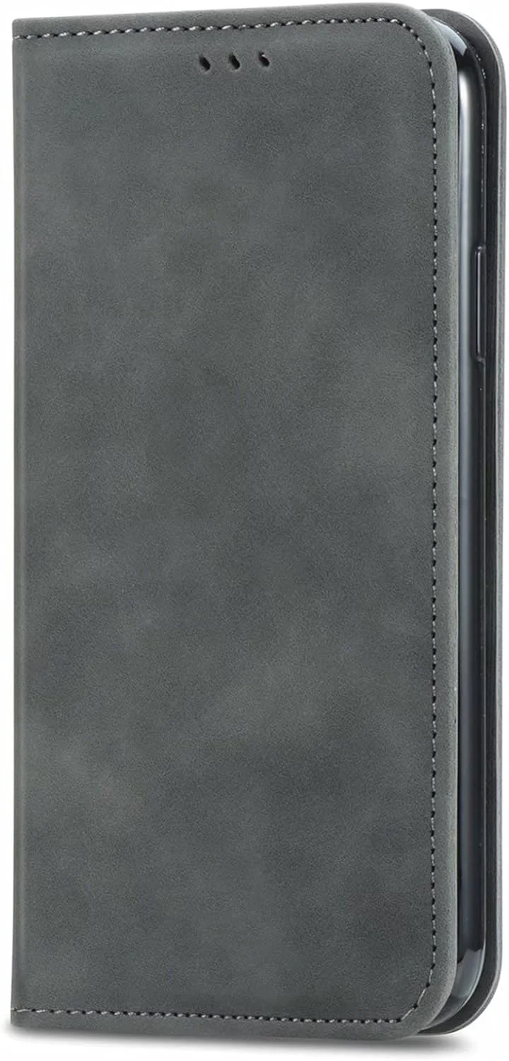 کاور گوشی RanTuo برای نوکیا X30، دارای جای کارت، پایه نگهدارنده، TPU + چرم PU، کاور محافظ تاشو برای نوکیا X30 (خاکستری) کاور گوشی RanTuo برای نوکیا X30، دارای جای کارت، پایه نگهدارنده، TPU + چرم PU، کاور محافظ تاشو برای نوکیا X30 (خاکستری)