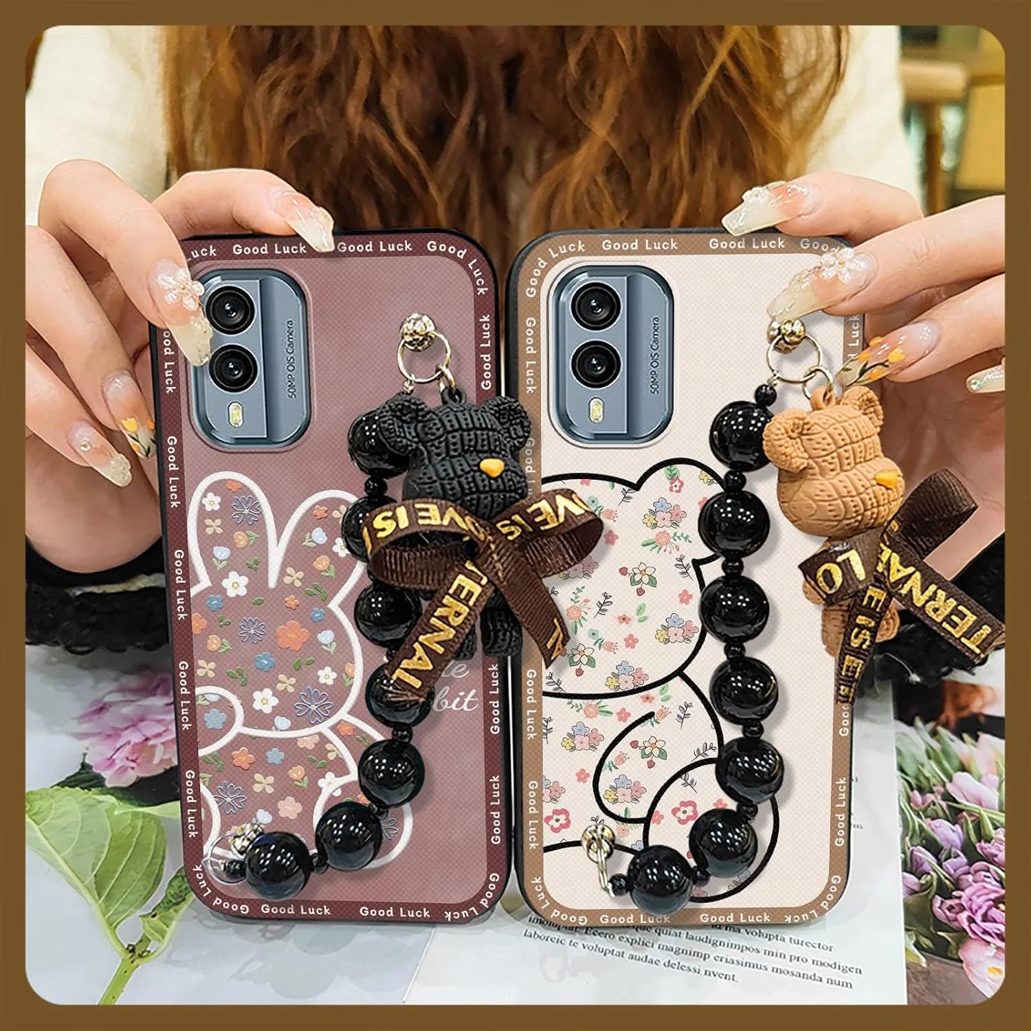 کاور گوشی موبایل لولومی مناسب برای نوکیا X30، کاور نرم گوشی موبایل، دستبند خرسی، ضد ضربه، کیف گوشی موبایل، سیلیکونی، ضد آب، ساده، محافظ گوشی، طرح کارتونی کاور گوشی موبایل لولومی مناسب برای نوکیا X30، کاور نرم گوشی موبایل، دستبند خرسی، ضد ضربه، کیف گوشی موبایل، سیلیکونی، ضد آب، ساده، محافظ گوشی، طرح کارتونی