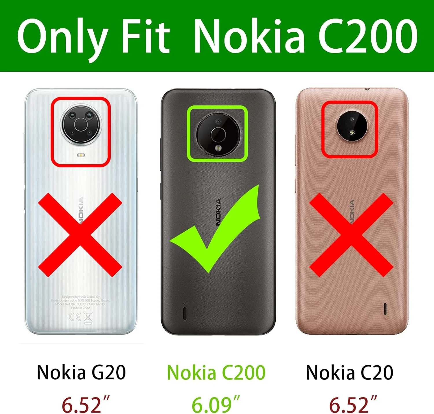 کاور گوشی نانچنگ برای نوکیا C200 سایز 6.1 اینچ مدل 2022، کاور نوکیا C200 N151DL به همراه بند گردنی، حلقه استند، ضد ضربه و محافظت در برابر افتادن، کاور نرم و براق TPU زیبا برای دختران، زنان و مردان - نقره ای کاور گوشی نانچنگ برای نوکیا C200 سایز 6.1 اینچ مدل 2022، کاور نوکیا C200 N151DL به همراه بند گردنی، حلقه استند، ضد ضربه و محافظت در برابر افتادن، کاور نرم و براق TPU زیبا برای دختران، زنان و مردان - نقره ای