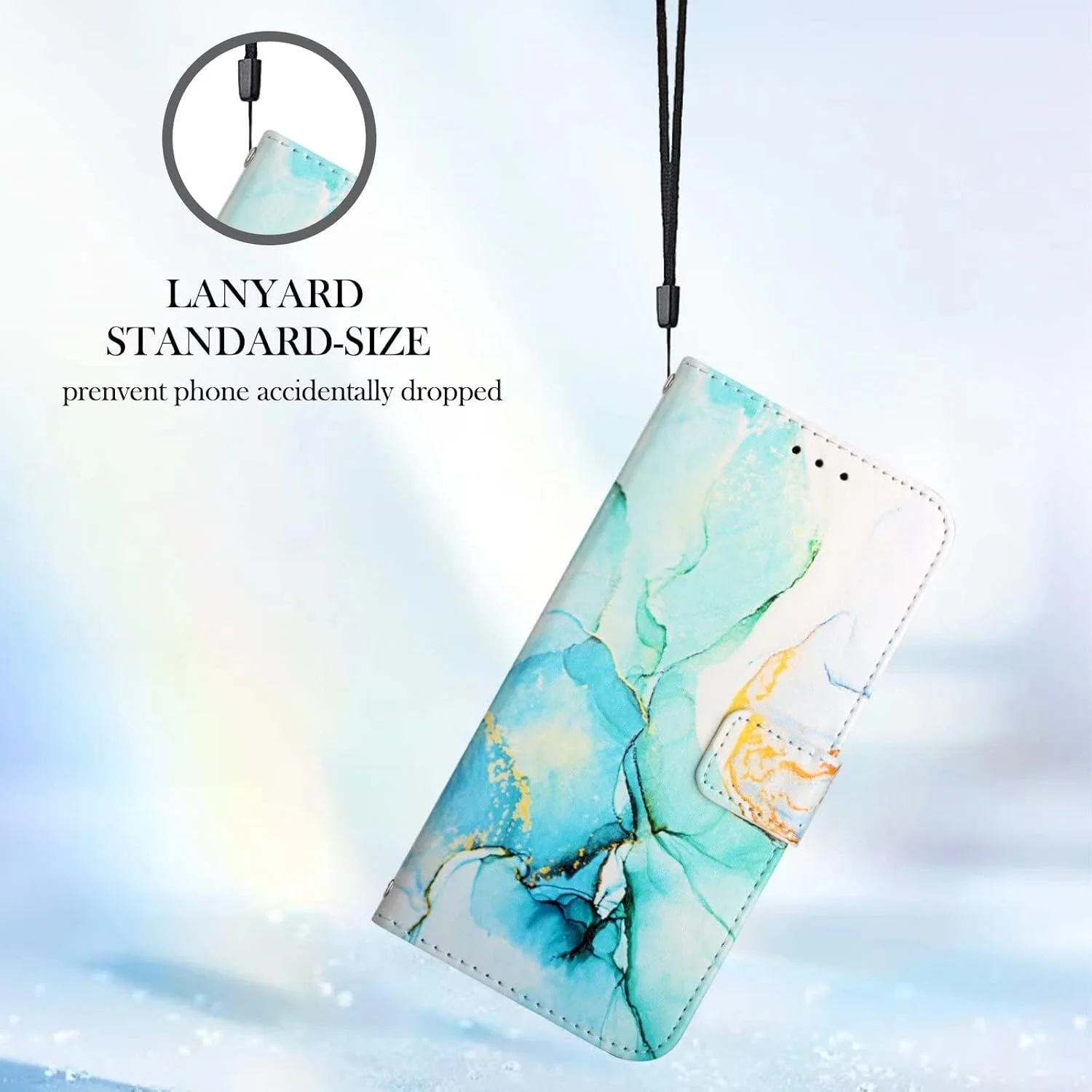 کاور گوشی نوکیا G400، دارای جای کارت، پایه نگهدارنده، TPU + چرم PU، کاور محافظ تاشو برای نوکیا G400 (سبز) کاور گوشی نوکیا G400، دارای جای کارت، پایه نگهدارنده، TPU + چرم PU، کاور محافظ تاشو برای نوکیا G400 (سبز)