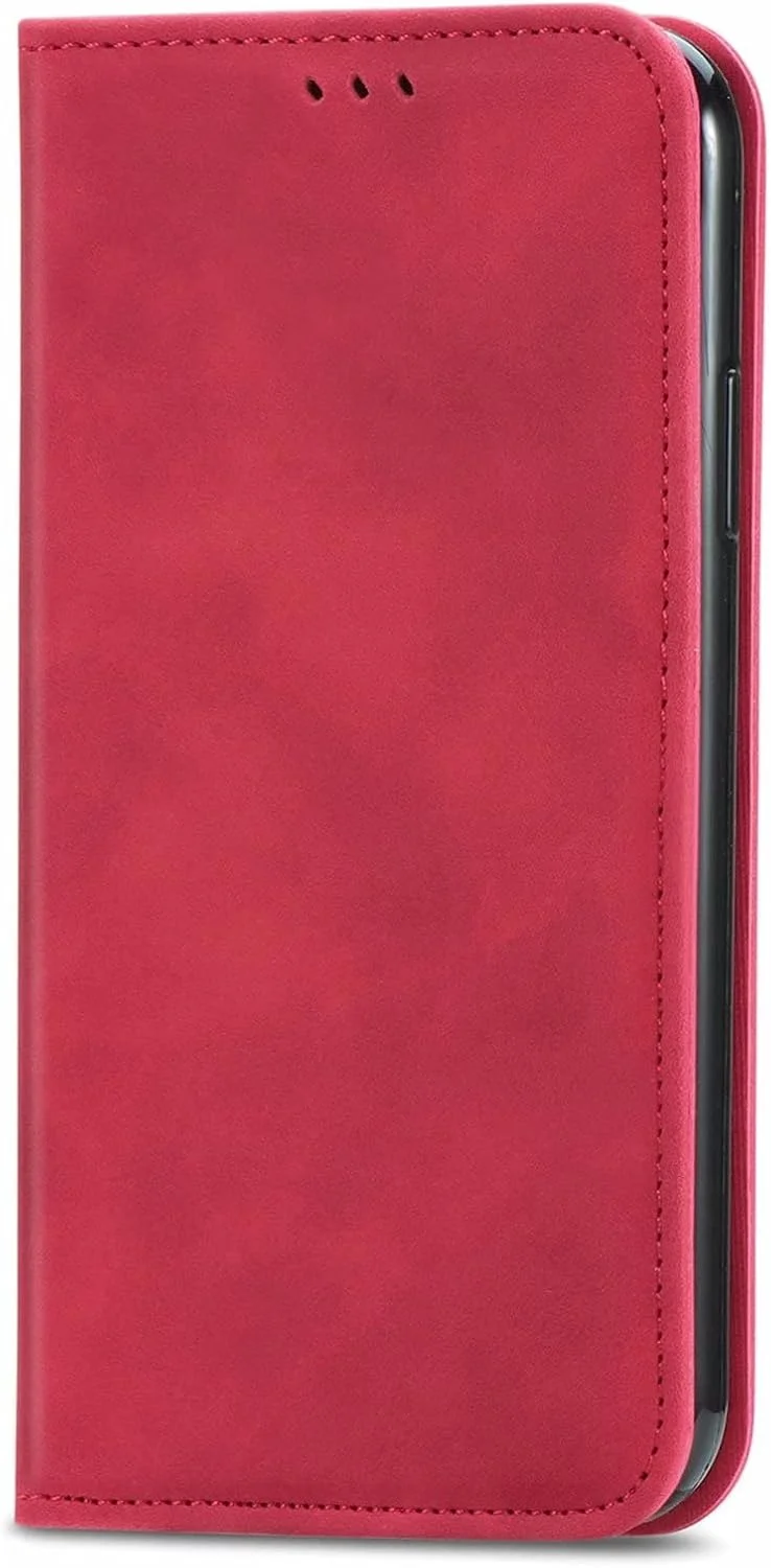 کاور گوشی RanTuo برای نوکیا C210، دارای جای کارت، پایه نگهدارنده، TPU + چرم PU، کاور محافظ تاشو برای نوکیا C210. (قرمز) کاور گوشی RanTuo برای نوکیا C210، دارای جای کارت، پایه نگهدارنده، TPU + چرم PU، کاور محافظ تاشو برای نوکیا C210. (قرمز)