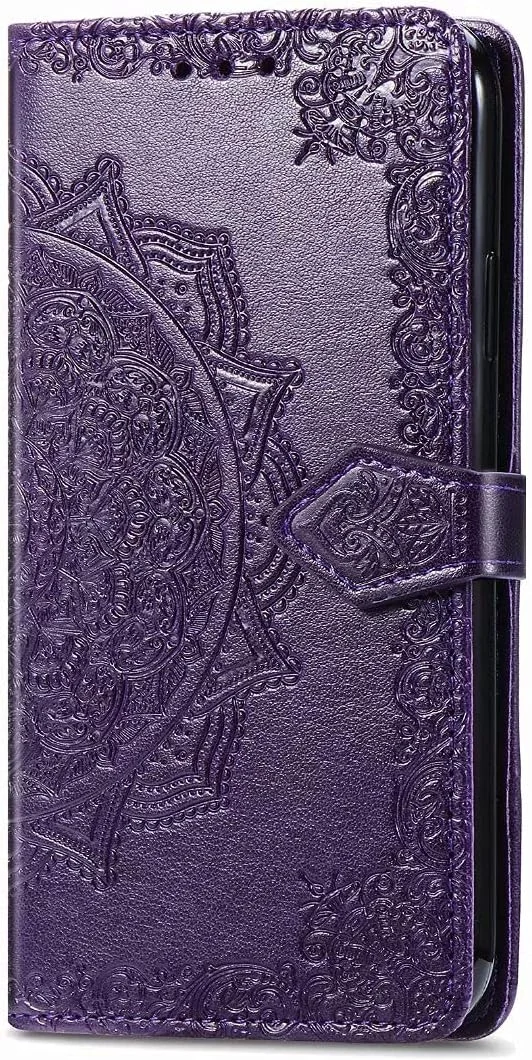 کاور گوشی نوکیا C210، دارای جای کارت، پایه نگهدارنده، TPU + چرم PU، کاور محافظ تاشو برای نوکیا C210 (بنفش) کاور گوشی نوکیا C210، دارای جای کارت، پایه نگهدارنده، TPU + چرم PU، کاور محافظ تاشو برای نوکیا C210 (بنفش)