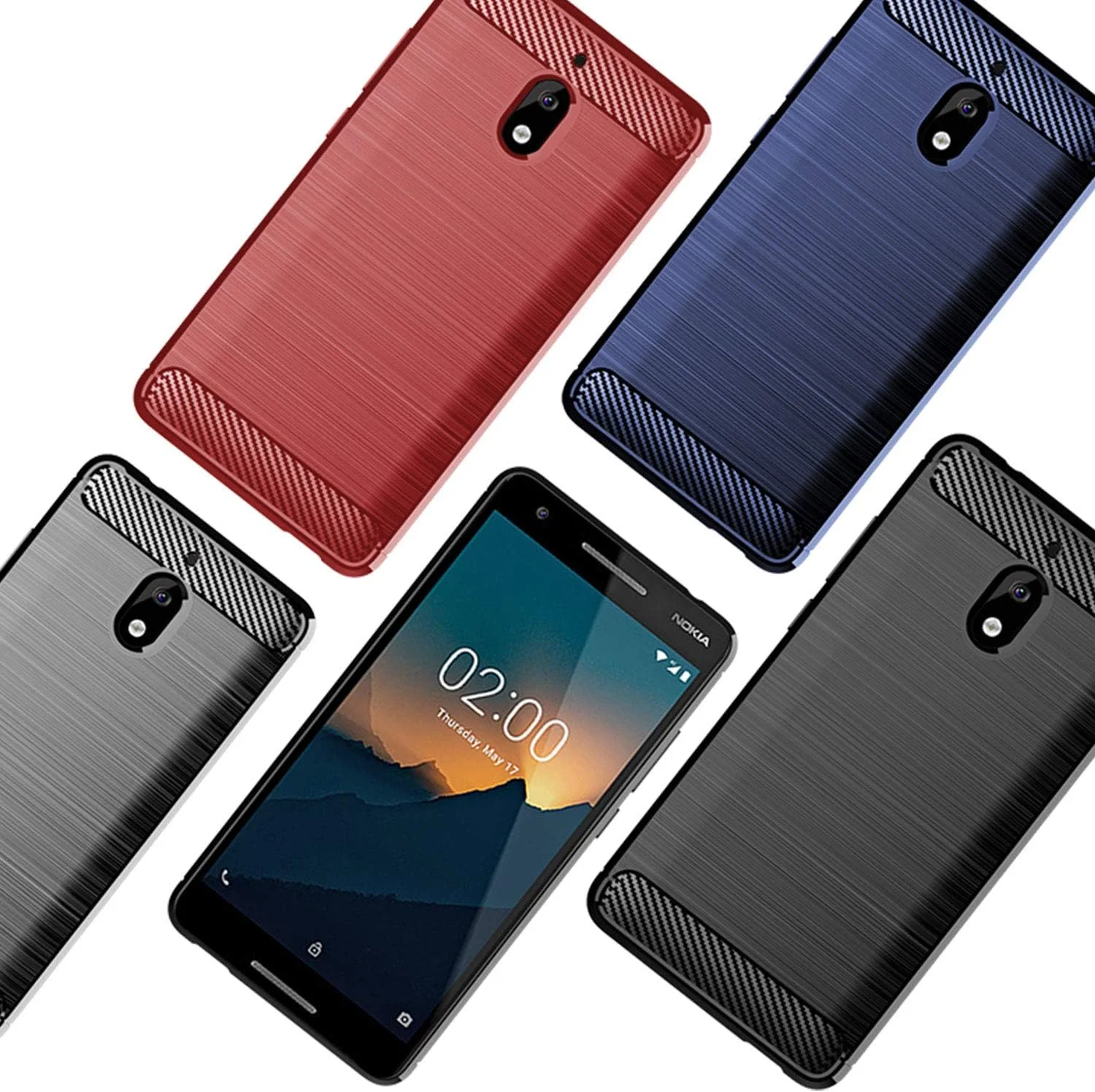 قاب محافظ گوشی نوکیا 2V برند NEKOYA، با پوشش کامل، ضد خش و ضد اثر انگشت، مناسب برای گوشی موبایل نوکیا 2V قاب محافظ گوشی نوکیا 2V برند NEKOYA، با پوشش کامل، ضد خش و ضد اثر انگشت، مناسب برای گوشی موبایل نوکیا 2V