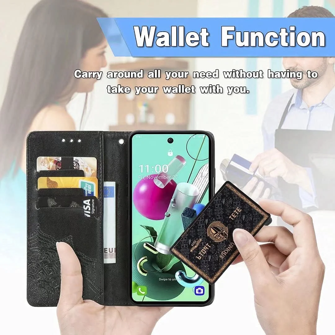 کاور گوشی نوکیا G310، دارای جای کارت، پایه نگهدارنده، TPU + چرم PU، کاور تاشو برای نوکیا G310. (مشکی) کاور گوشی نوکیا G310، دارای جای کارت، پایه نگهدارنده، TPU + چرم PU، کاور تاشو برای نوکیا G310. (مشکی)