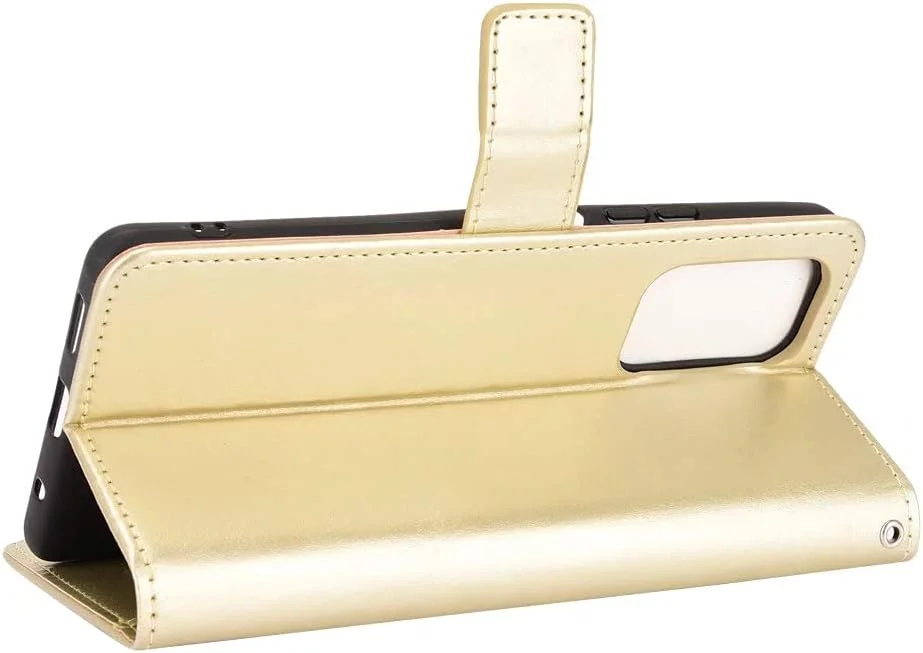 کاور گوشی نوکیا C100، دارای جای کارت، پایه نگهدارنده، TPU + چرم PU، کاور محافظ تاشو برای نوکیا C100 (طلایی) کاور گوشی نوکیا C100، دارای جای کارت، پایه نگهدارنده، TPU + چرم PU، کاور محافظ تاشو برای نوکیا C100 (طلایی)