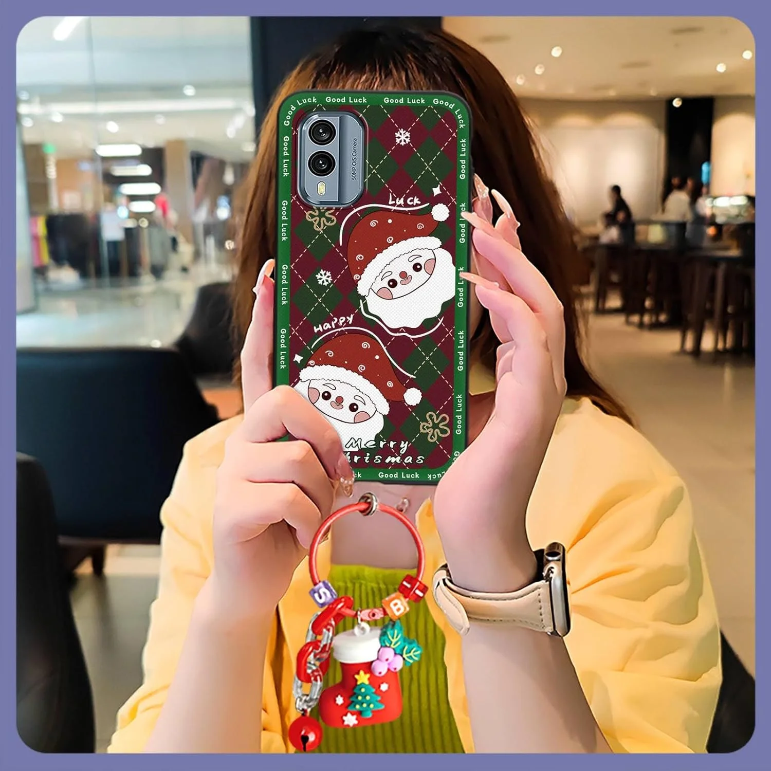 قاب گوشی سازگار با نوکیا X30، قاب نرم و بادوام گوشی موبایل، محافظ گوشی زیبا، طرح بابانوئل، کاور پشتی، کیف گوشی طرح گرافیتی، هدیه قاب گوشی سازگار با نوکیا X30، قاب نرم و بادوام گوشی موبایل، محافظ گوشی زیبا، طرح بابانوئل، کاور پشتی، کیف گوشی طرح گرافیتی، هدیه